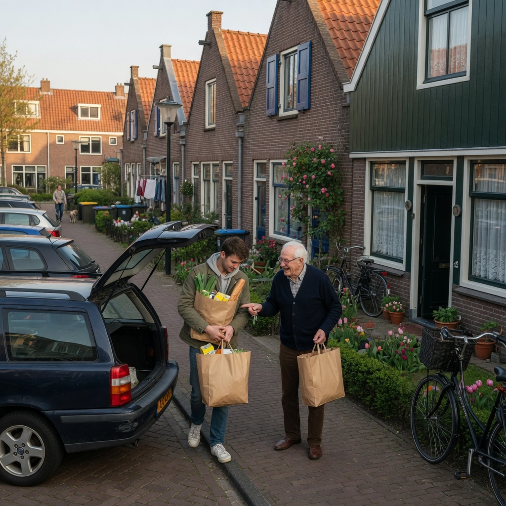 Foto bij de spreekopdracht