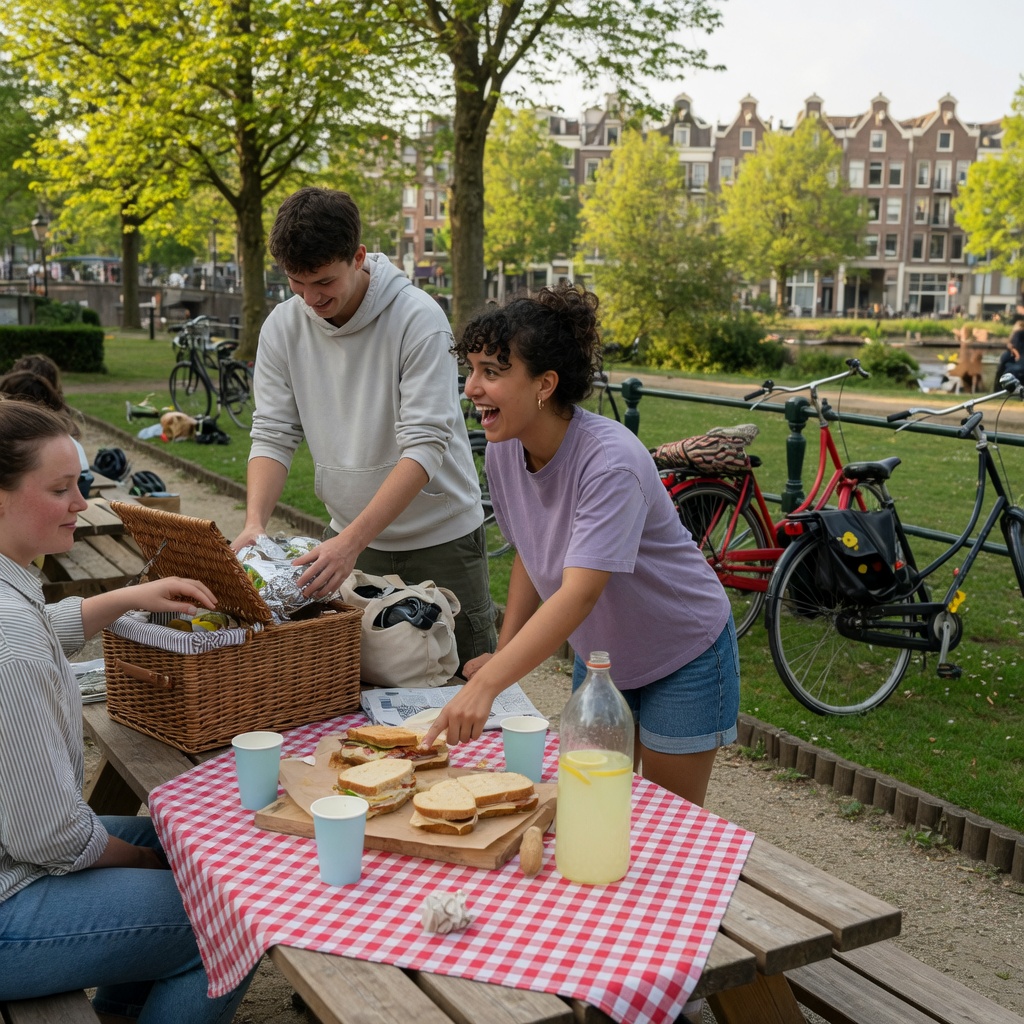 Foto bij de spreekopdracht