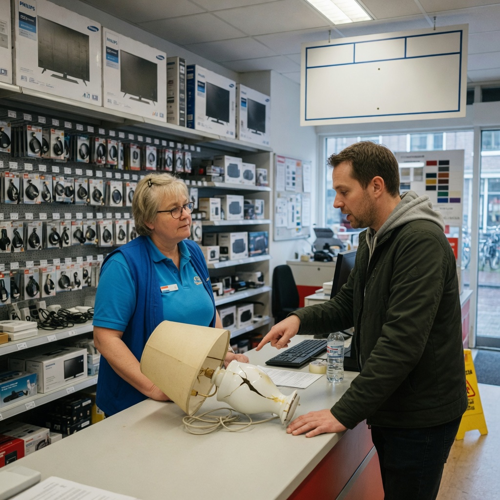 Foto bij de spreekopdracht