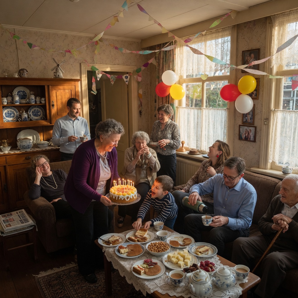 Foto bij de spreekopdracht