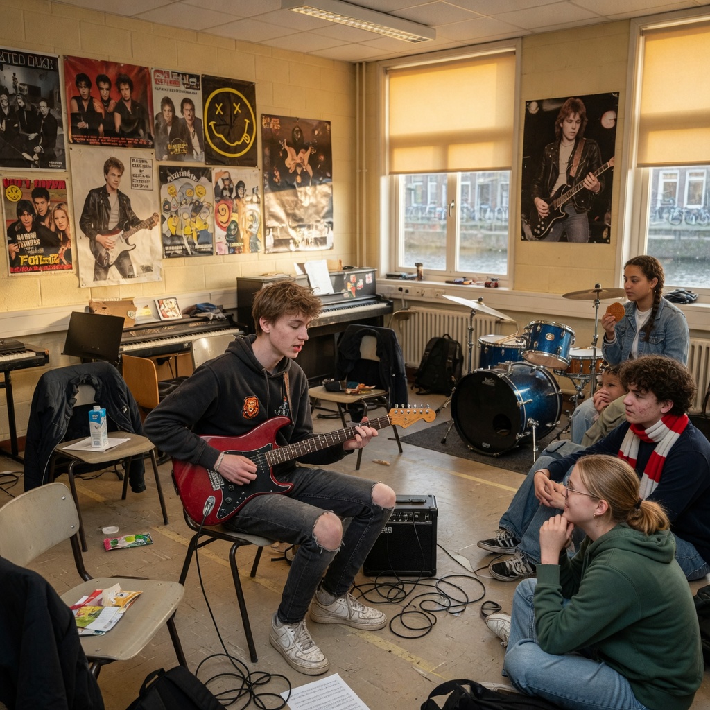 Foto bij de spreekopdracht