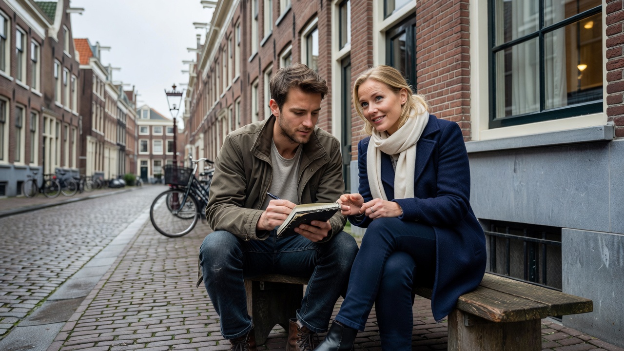 Foto bij de spreekopdracht
