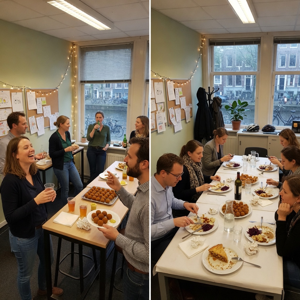 Foto bij de spreekopdracht