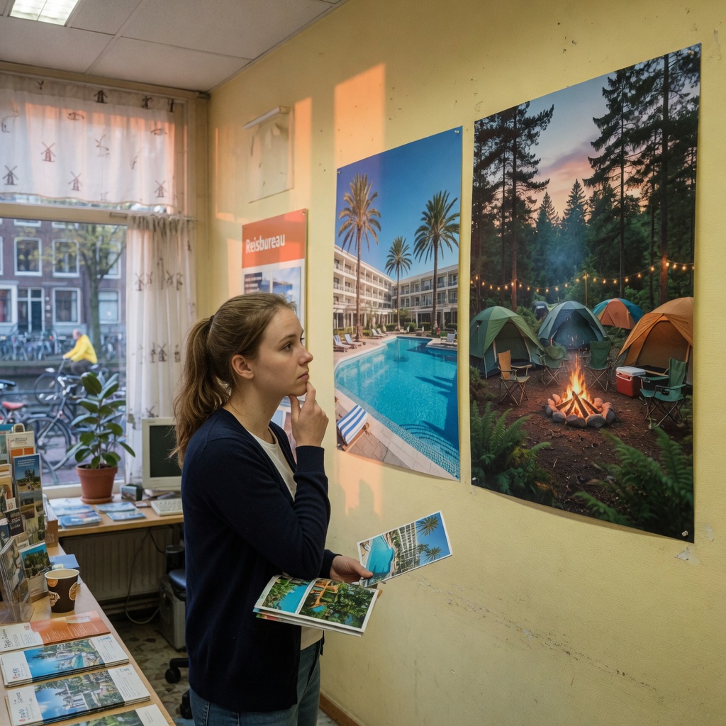 Foto bij de spreekopdracht