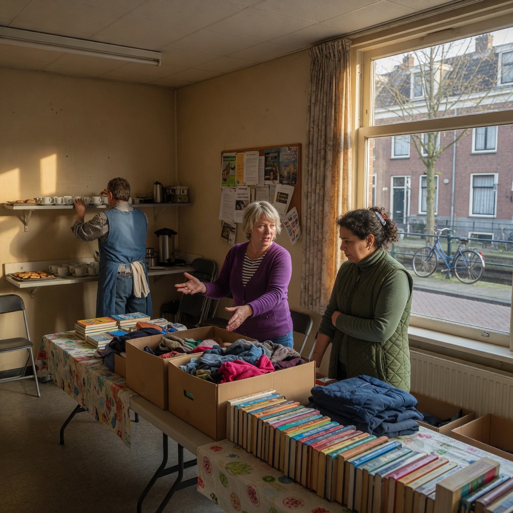 Foto bij de spreekopdracht