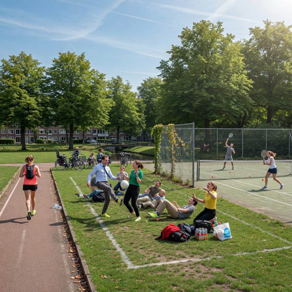 Foto bij de spreekopdracht