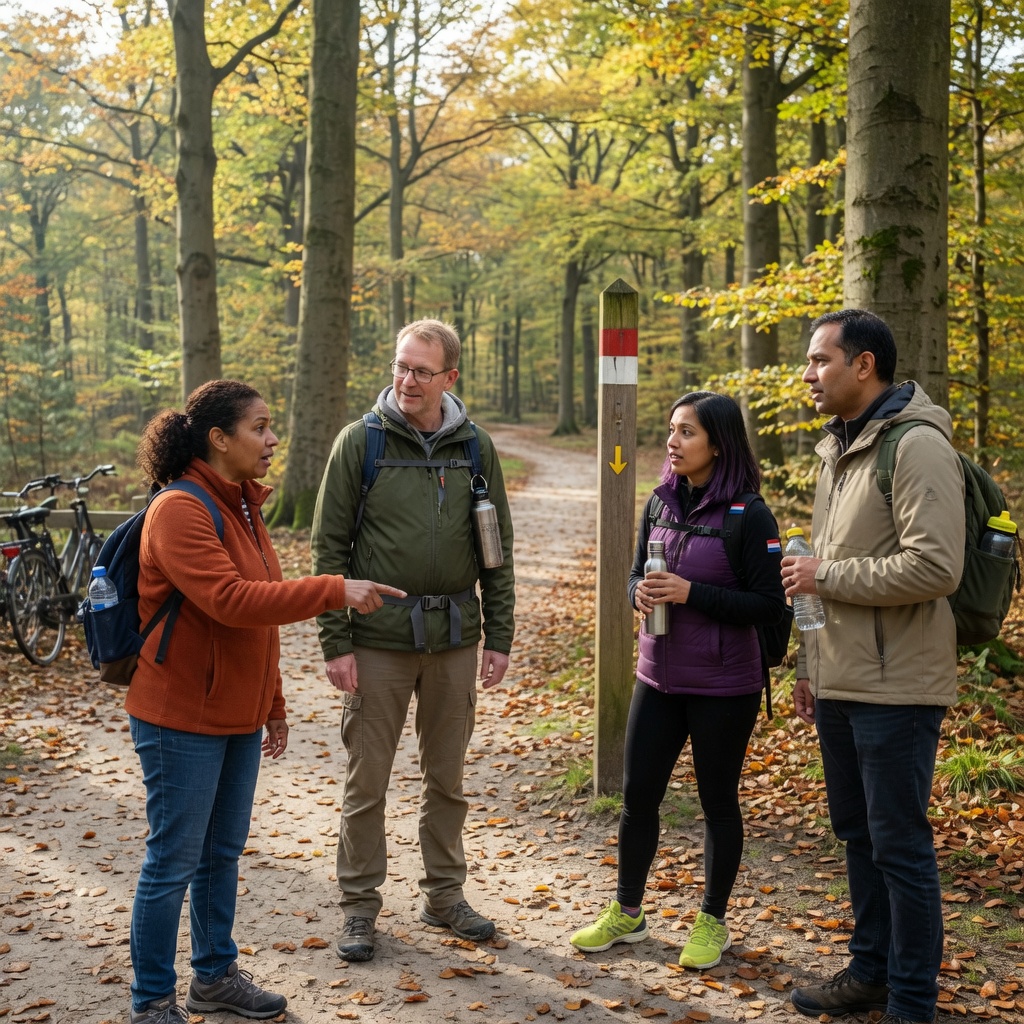 Foto bij de spreekopdracht