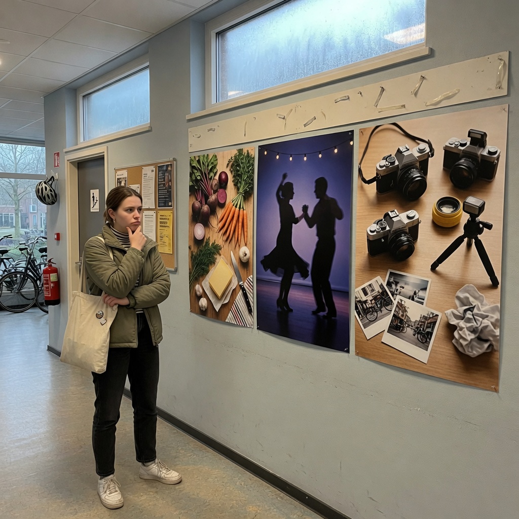 Foto bij de spreekopdracht