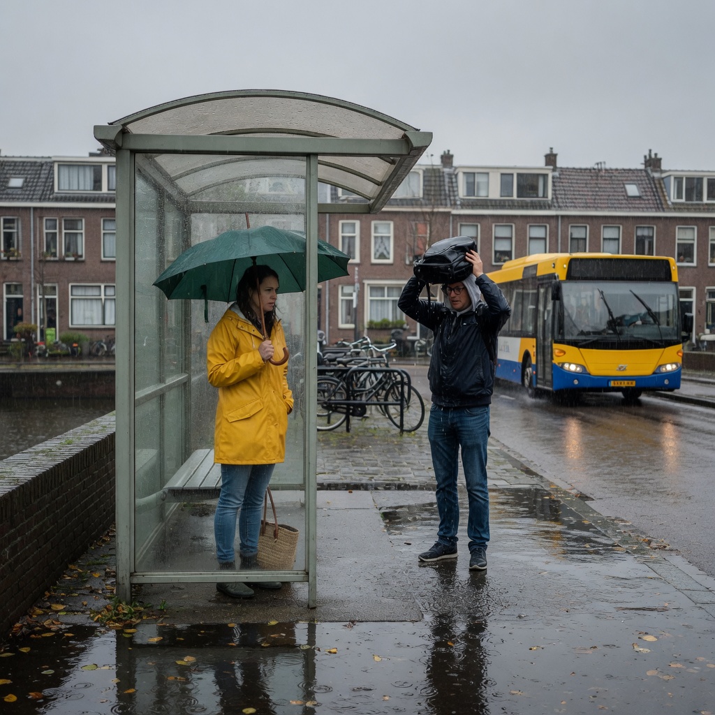 Foto bij de spreekopdracht