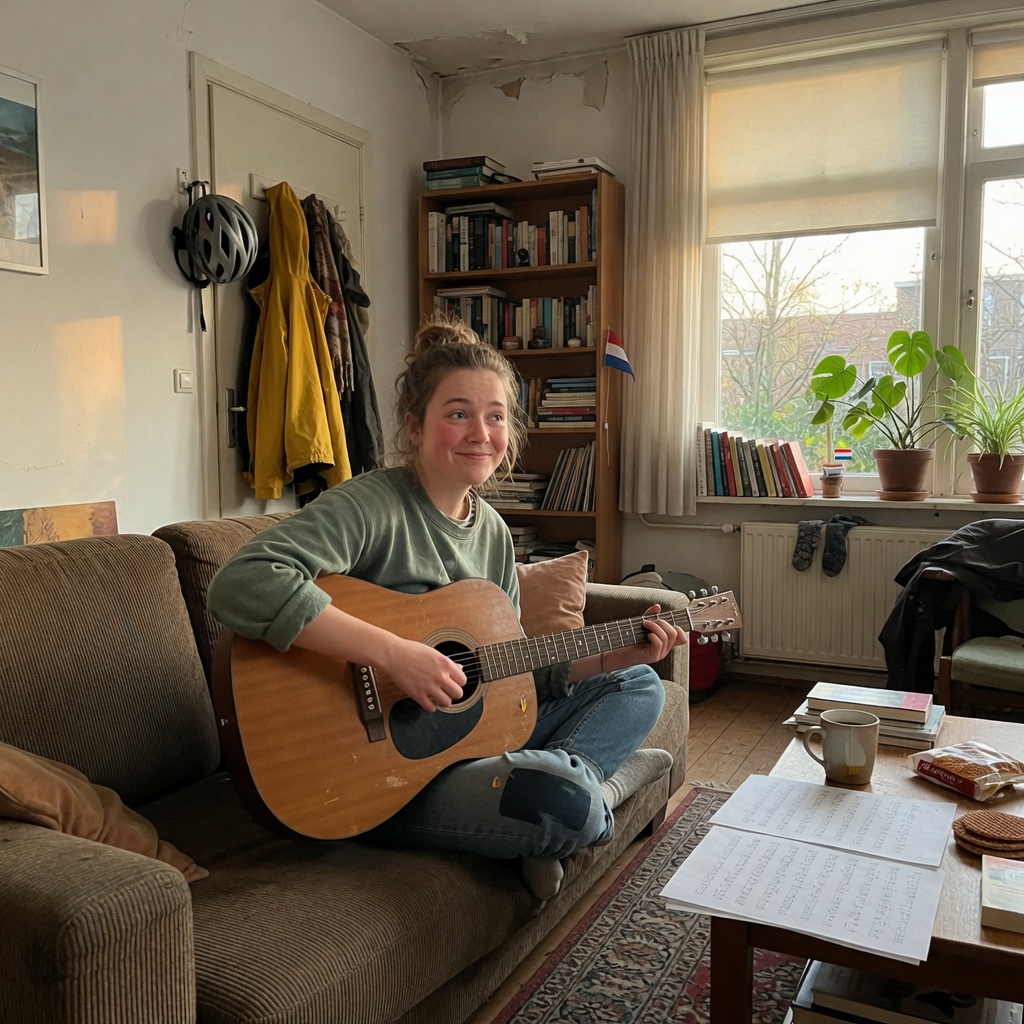 Foto bij de spreekopdracht