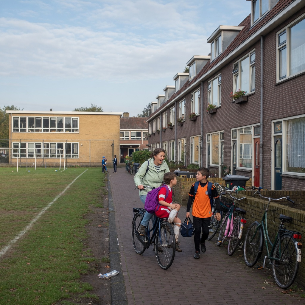 Foto bij de spreekopdracht