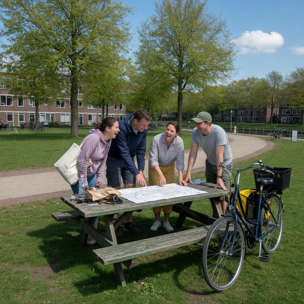 Foto bij de spreekopdracht