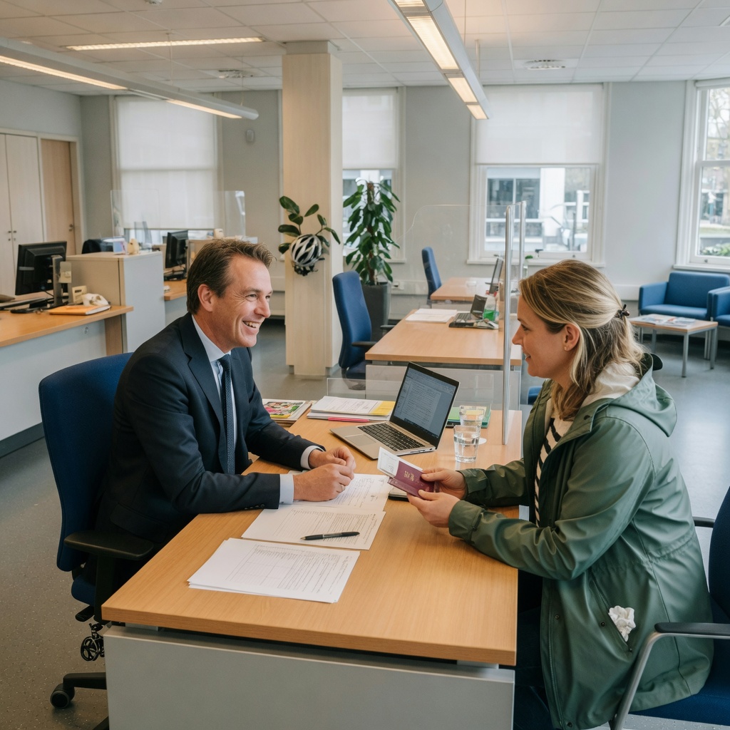Foto bij de spreekopdracht