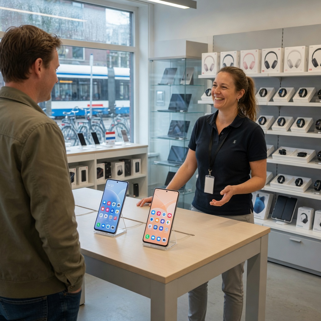 Foto bij de spreekopdracht