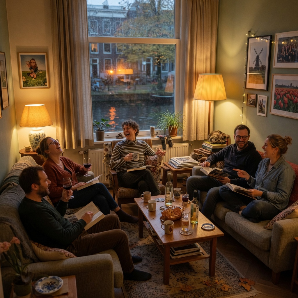 Foto bij de spreekopdracht
