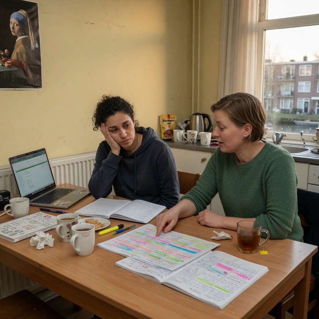 Foto bij de spreekopdracht