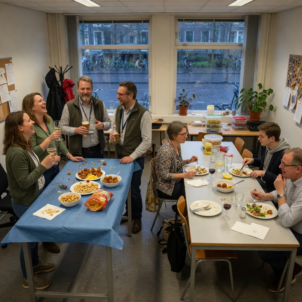 Foto bij de spreekopdracht