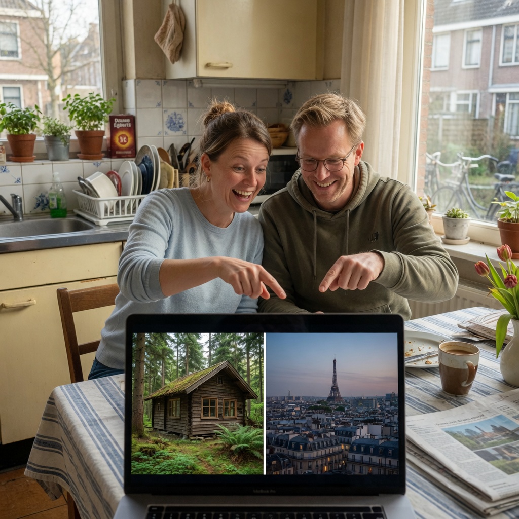 Foto bij de spreekopdracht