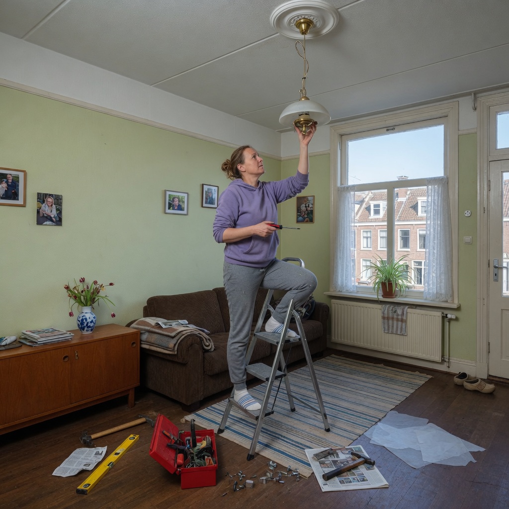Foto bij de spreekopdracht