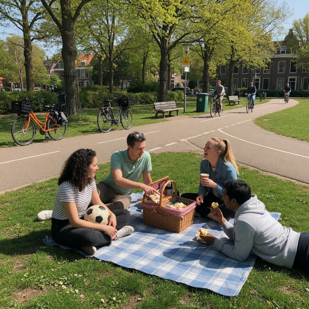 Foto bij de spreekopdracht