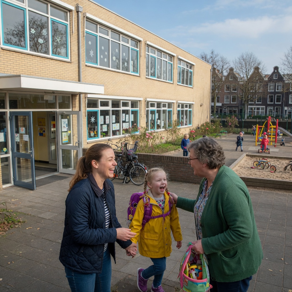 Foto bij de spreekopdracht