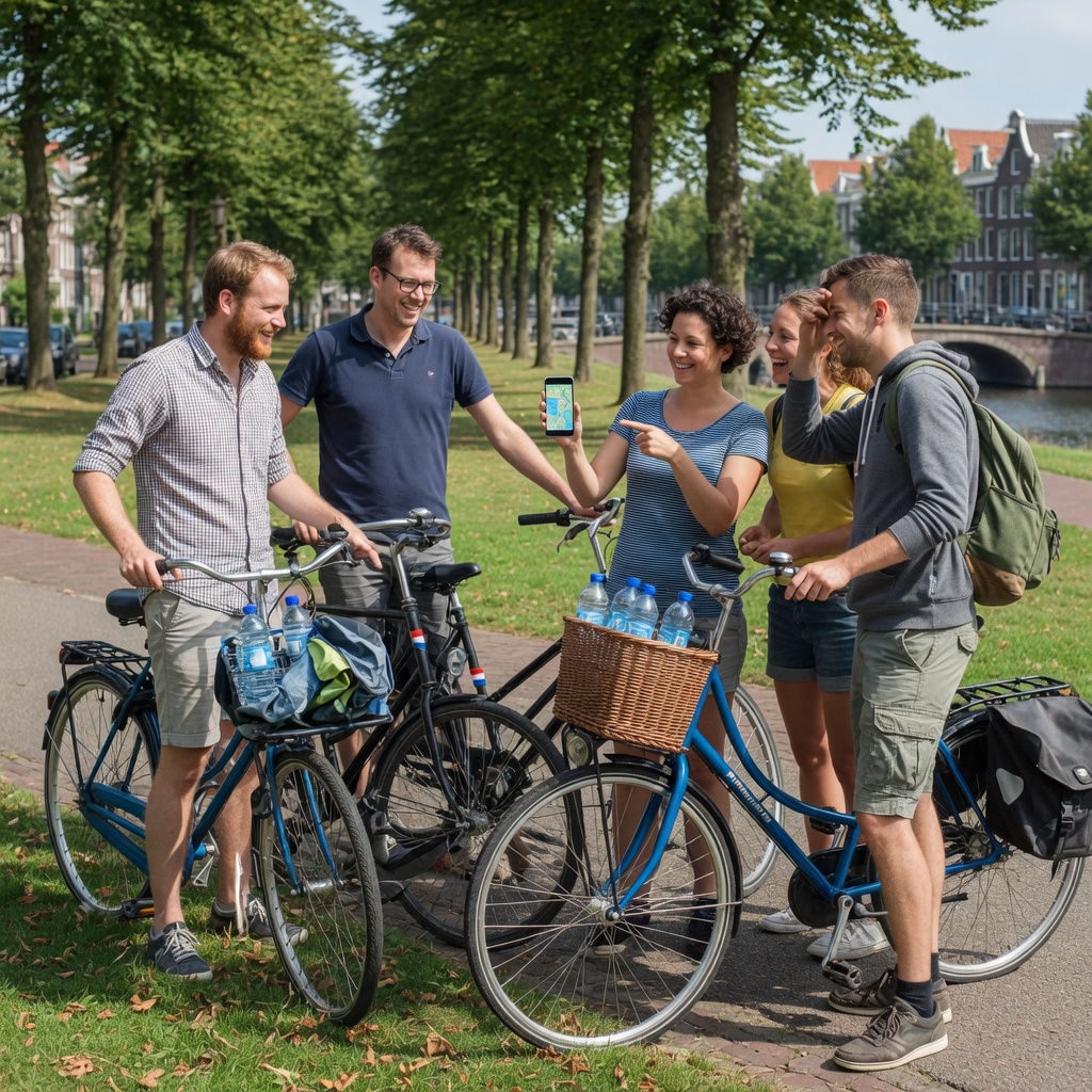Foto bij de spreekopdracht