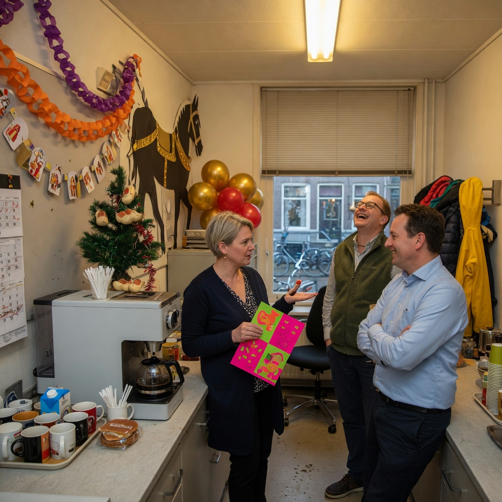 Foto bij de spreekopdracht