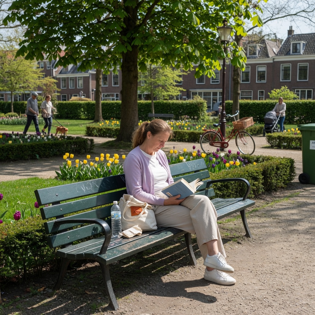 Foto bij de spreekopdracht