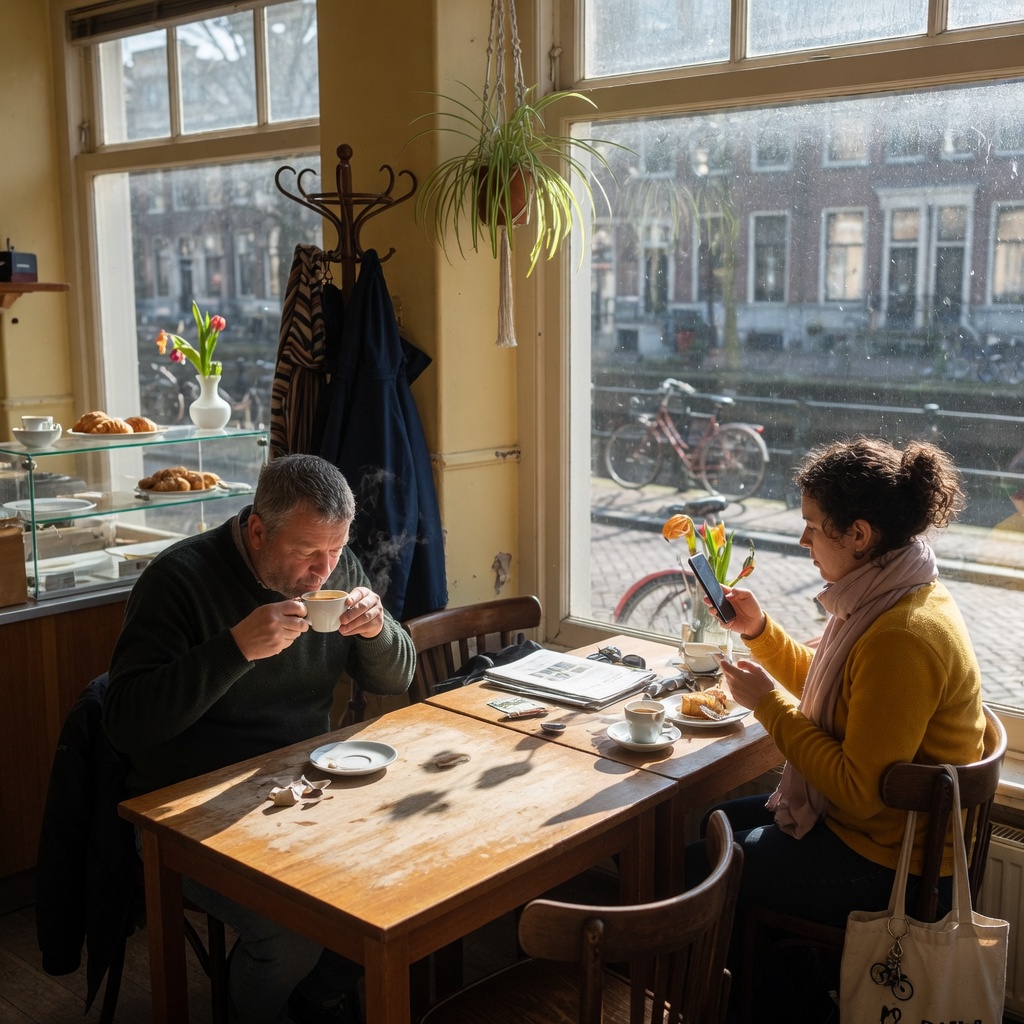 Foto bij de spreekopdracht
