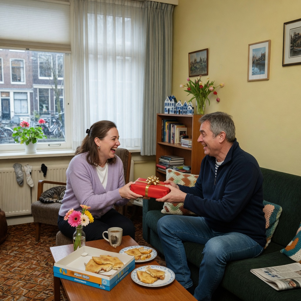 Foto bij de spreekopdracht