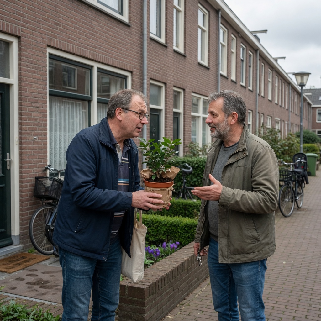 Foto bij de spreekopdracht