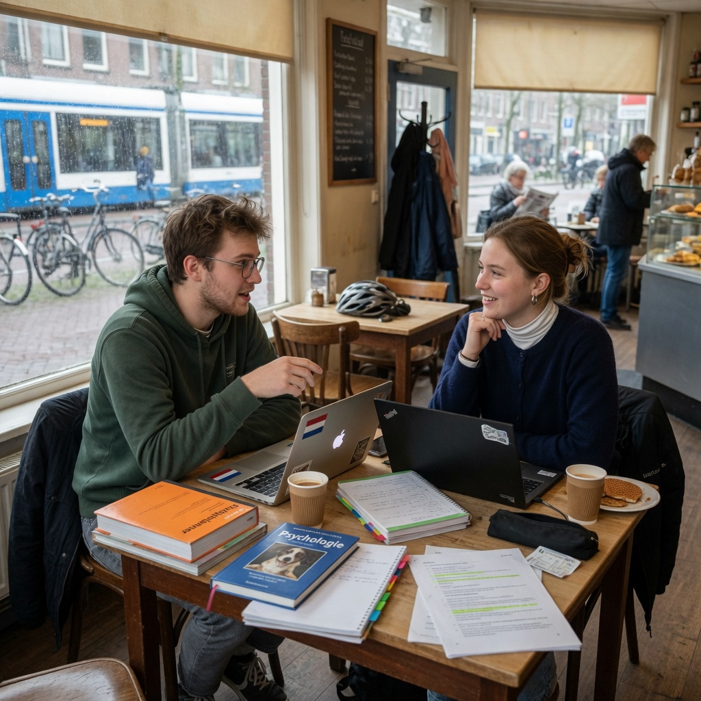 Foto bij de spreekopdracht