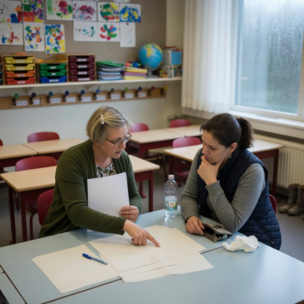 Foto bij de spreekopdracht