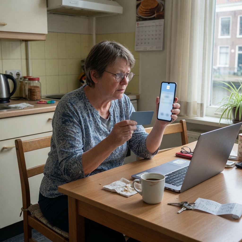 Foto bij de spreekopdracht