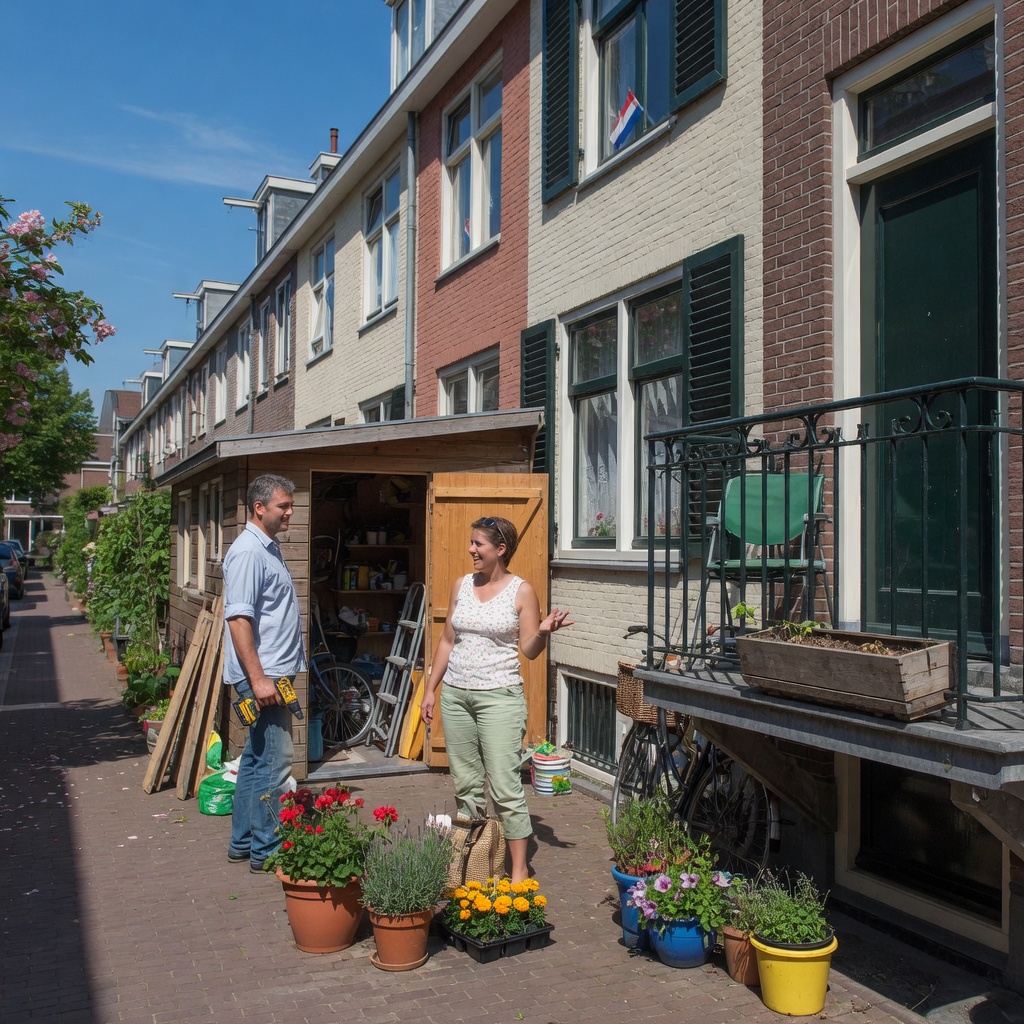 Foto bij de spreekopdracht