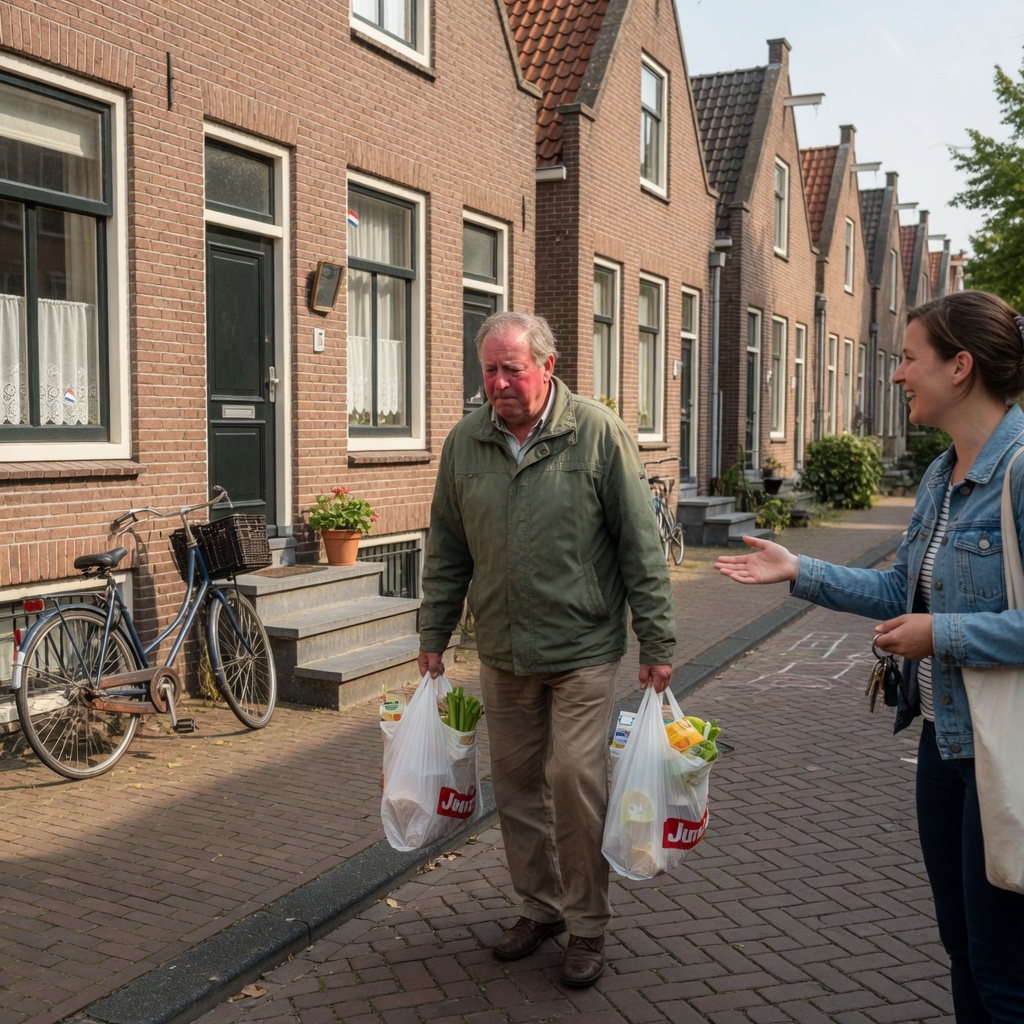 Foto bij de spreekopdracht