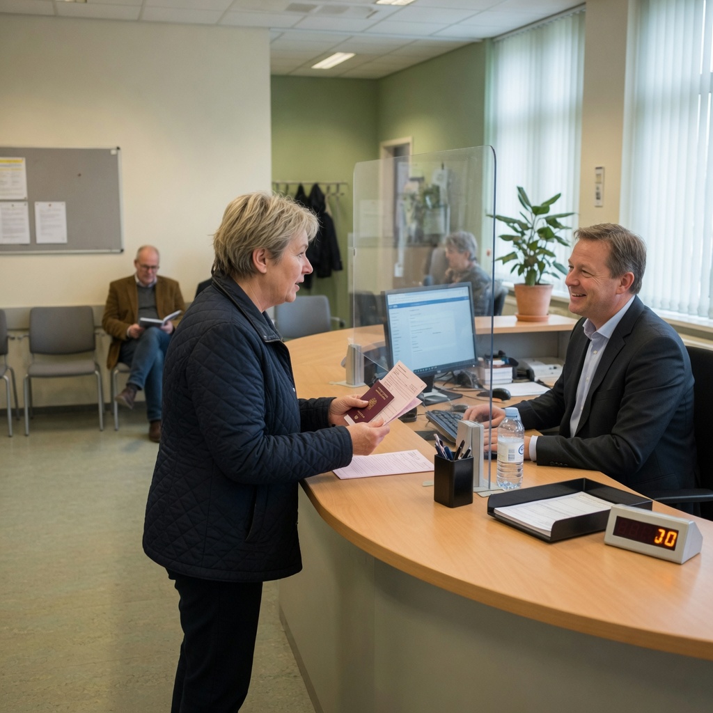 Foto bij de spreekopdracht