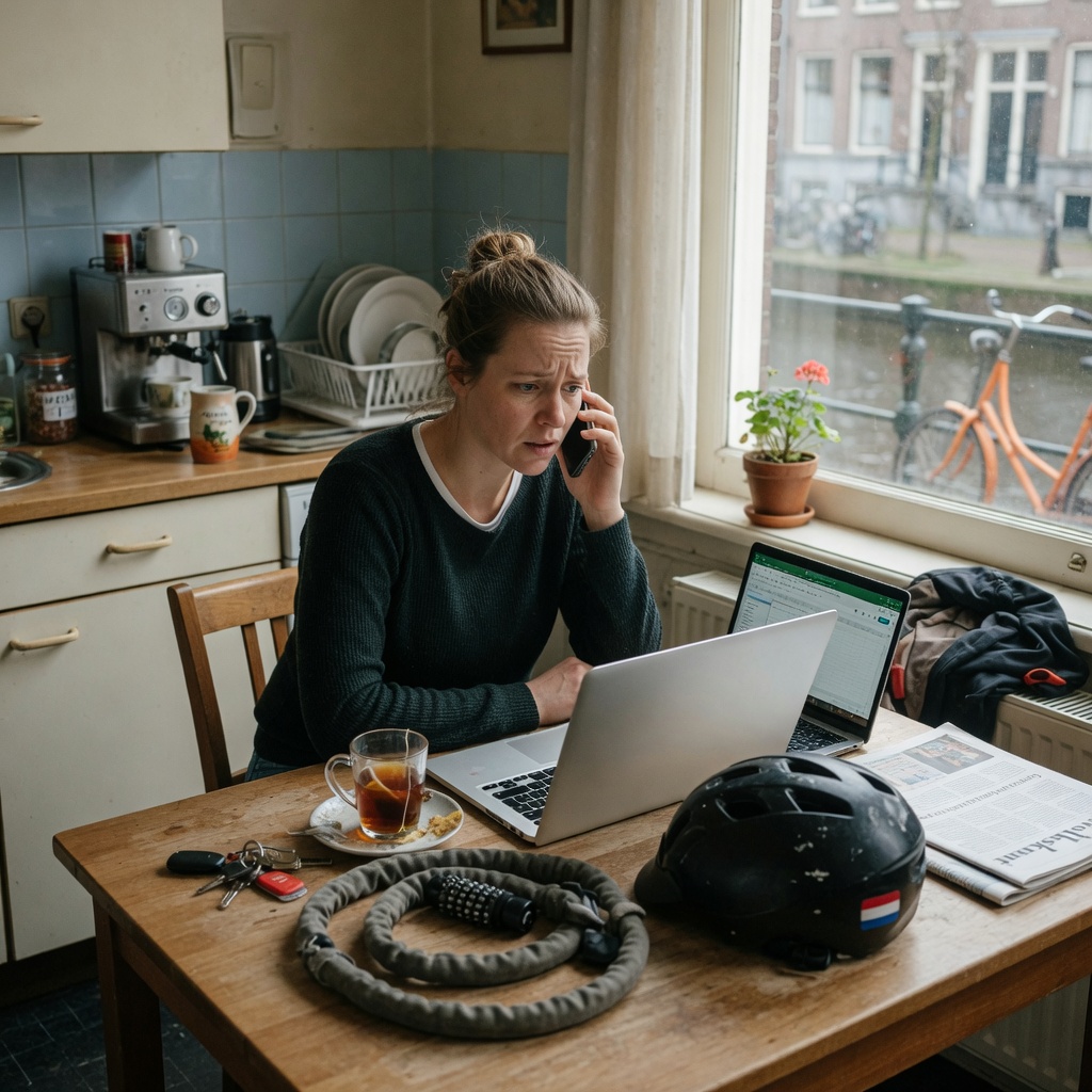 Foto bij de spreekopdracht