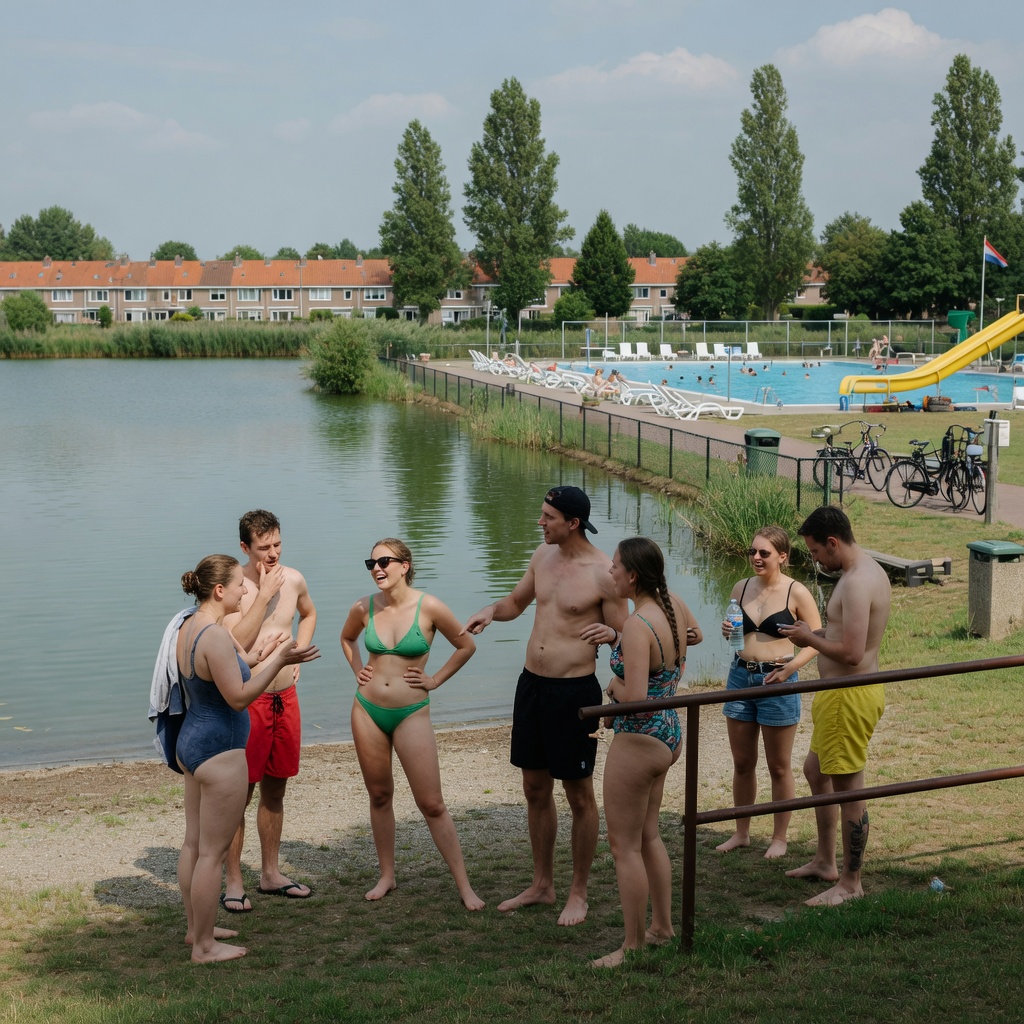 Foto bij de spreekopdracht
