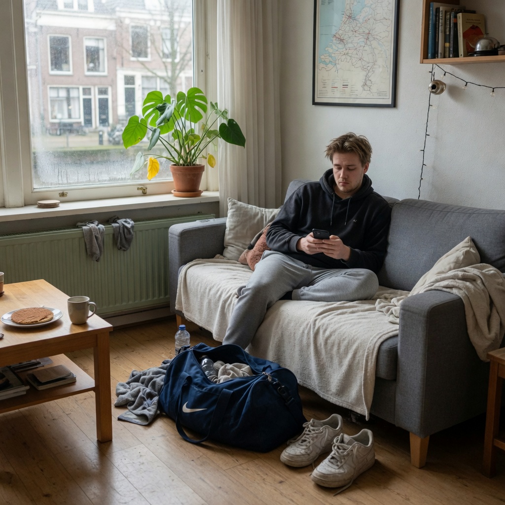 Foto bij de spreekopdracht