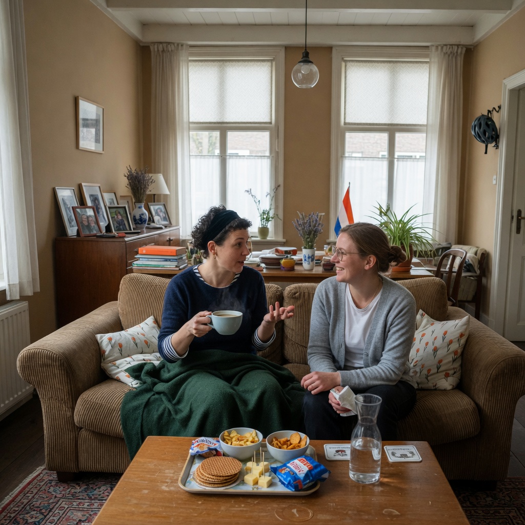 Foto bij de spreekopdracht