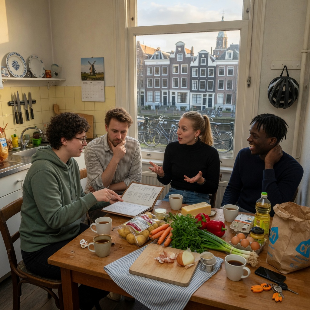 Foto bij de spreekopdracht
