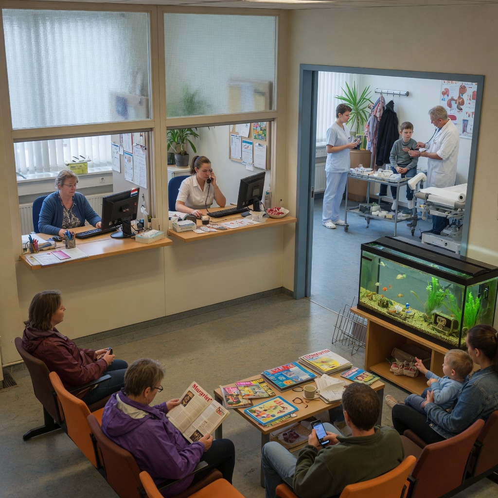 Foto bij de spreekopdracht