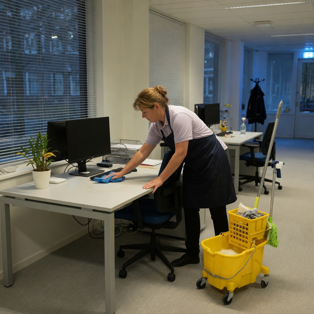 Foto bij de spreekopdracht