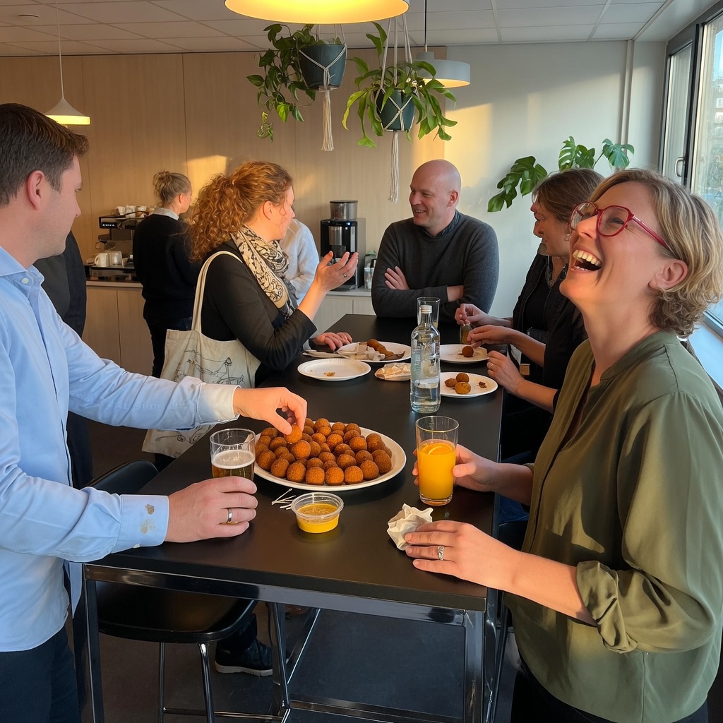 Foto bij de spreekopdracht