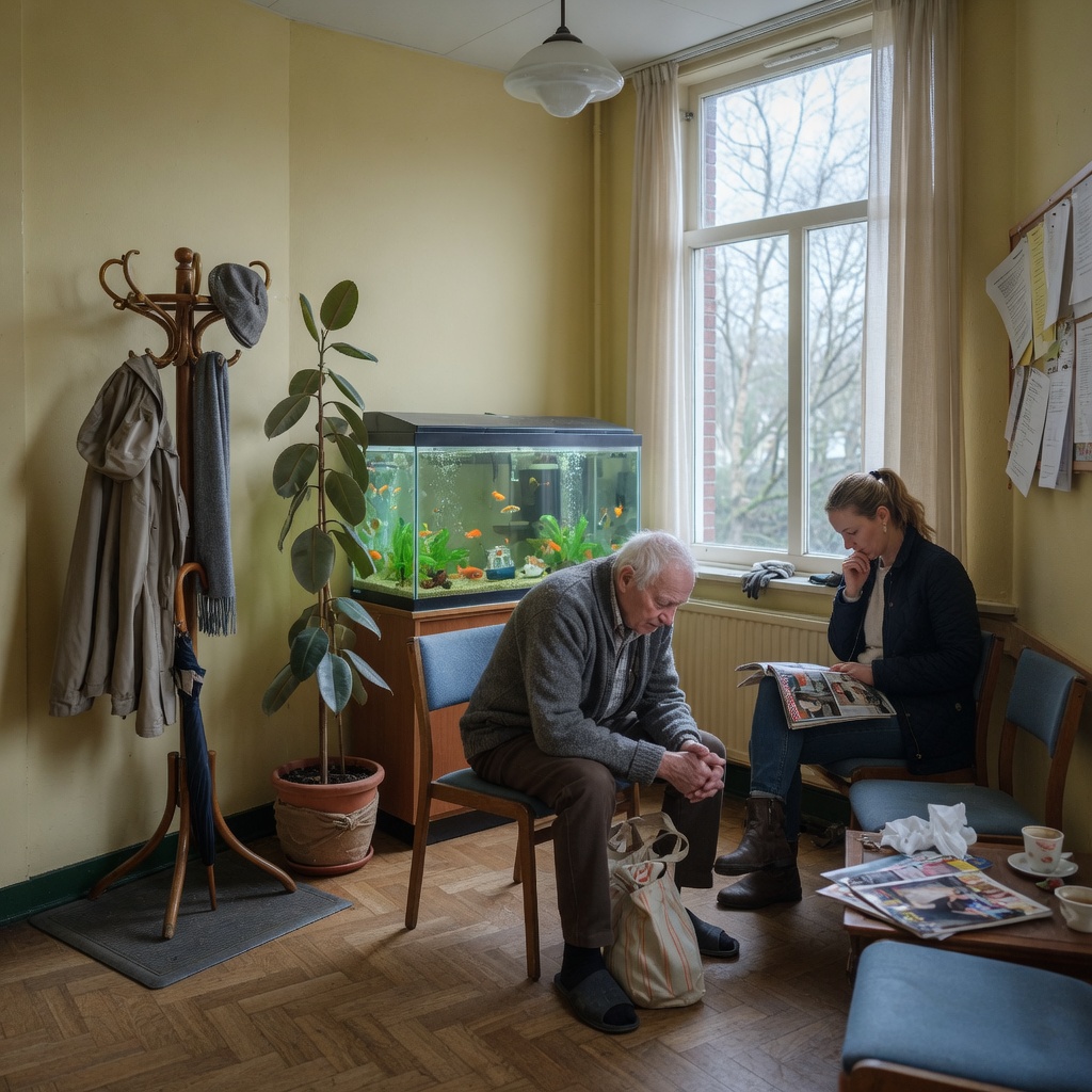 Foto bij de spreekopdracht