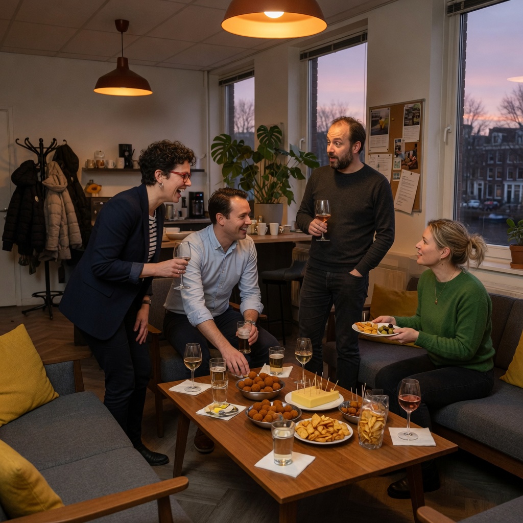 Foto bij de spreekopdracht