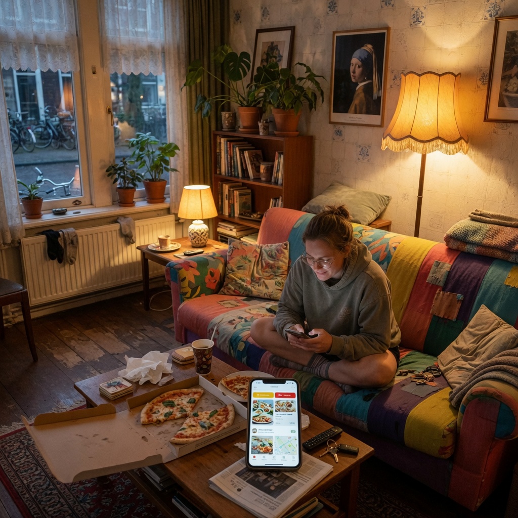 Foto bij de spreekopdracht