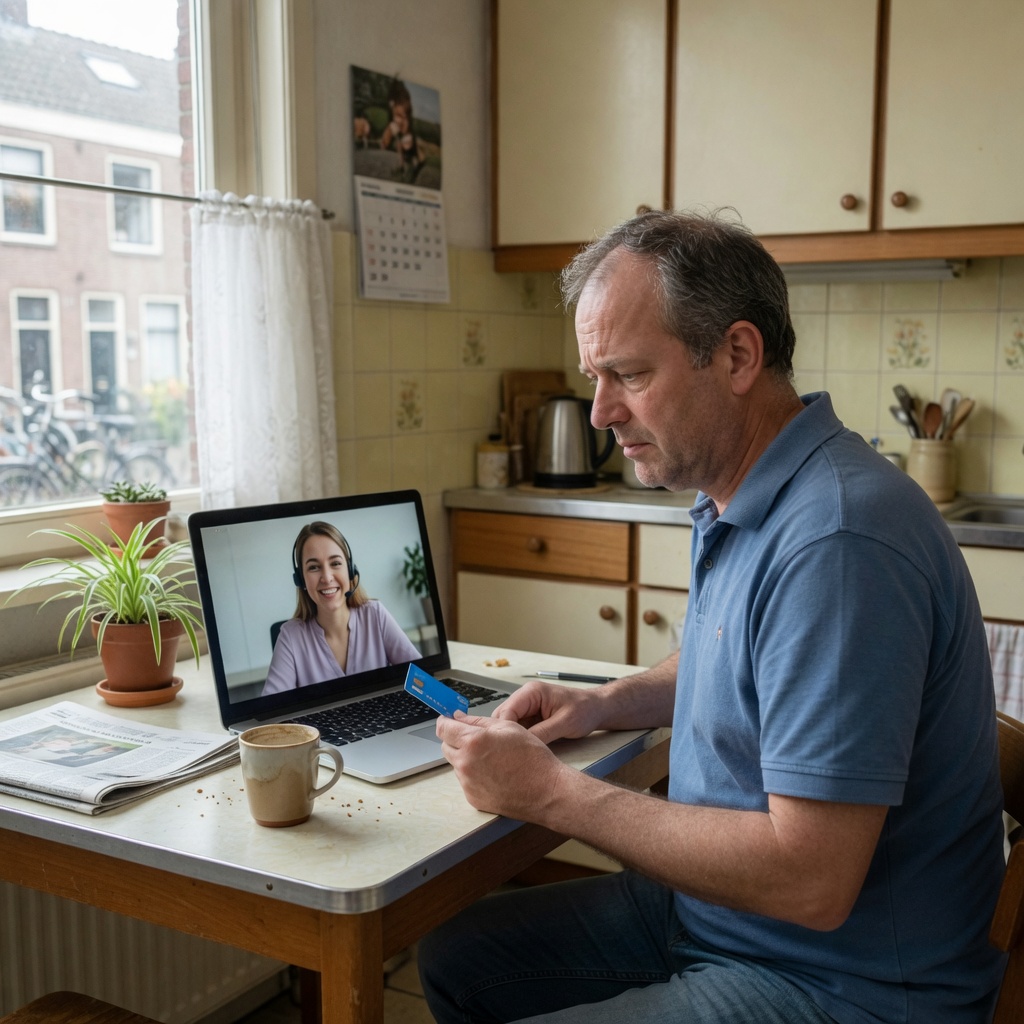 Foto bij de spreekopdracht