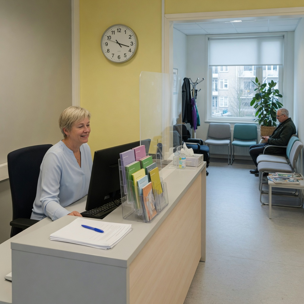 Foto bij de spreekopdracht